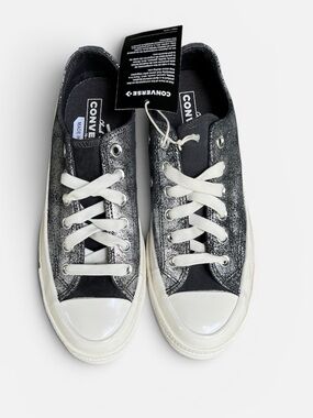 Converse Chuck 70 Ox Sneaker in Dark Silver Women’s Size 7 1/2 NWT